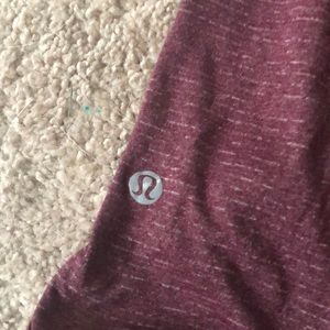 lululemon athletica Tops - Lulu lemon Maroon striped tank lululemon athletica Tops - Lulu lemon Maroon striped tank